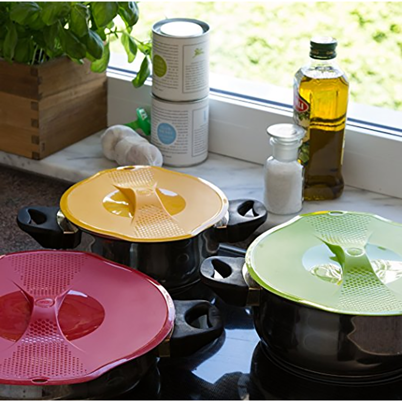 Set 3 coperchi in silicone Trudeau Silicone Lids