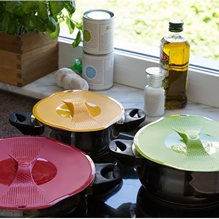 Set 3 coperchi in silicone Trudeau Silicone Lids Set 3 coperchi in silicone Trudeau Silicone Lids