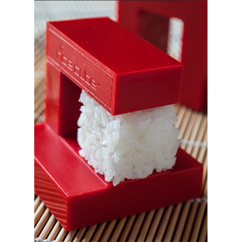Stampo a forma di cubo per riso Rice Cube Sushi Maker