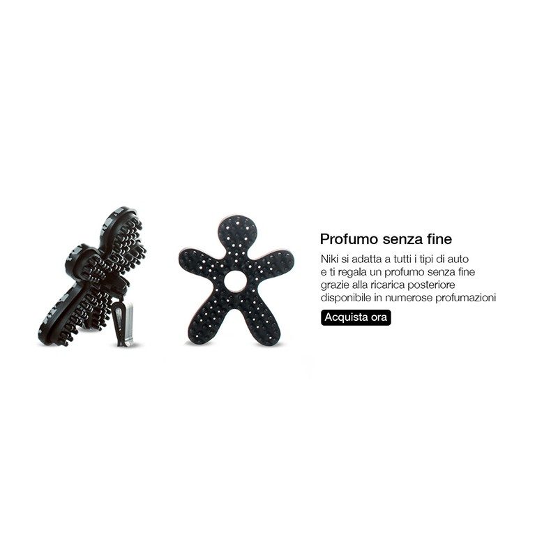 Profumatore per auto ricaricabile Mr&Mrs Fragrance Niki