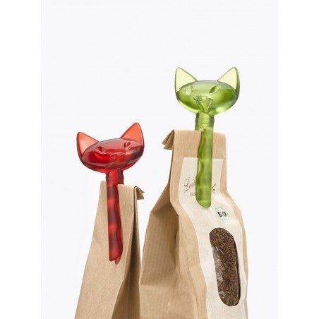 Set 2 mollette chiudipacco Koziol Miaou