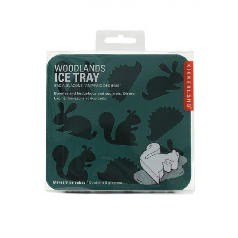 Formine stampi per ghiaccio Kikkerland Woodland Ice Tray