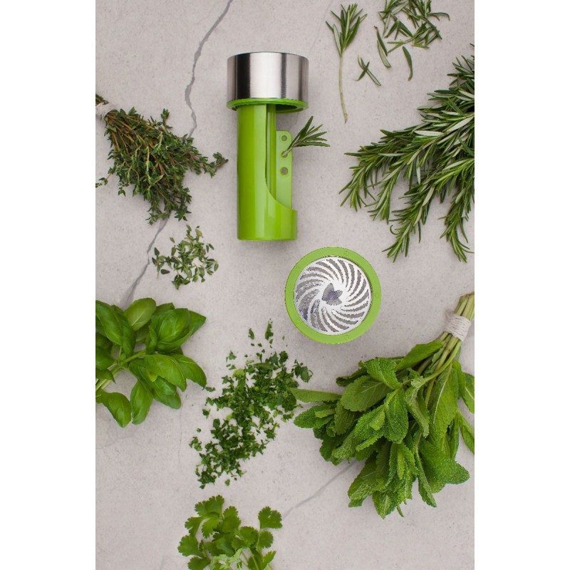 Macina erbe 2 in 1 taglia e sfoglia Microplane Herb Mill