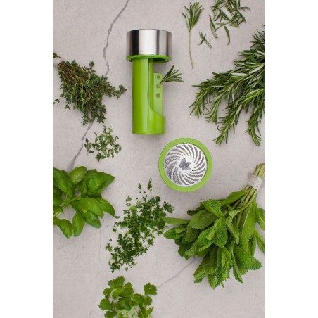Macina erbe 2 in 1 taglia e sfoglia Microplane Herb Mill Macina erbe 2 in 1 taglia e sfoglia Microplane Herb Mill