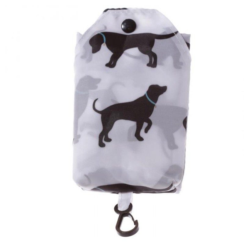 Borsa shopper pieghevole con cani Puckator I Love My Dog