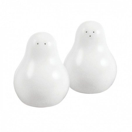 Set sale e pepe in porcellana Authentics Snowman Set sale e pepe in porcellana Authentics Snowman