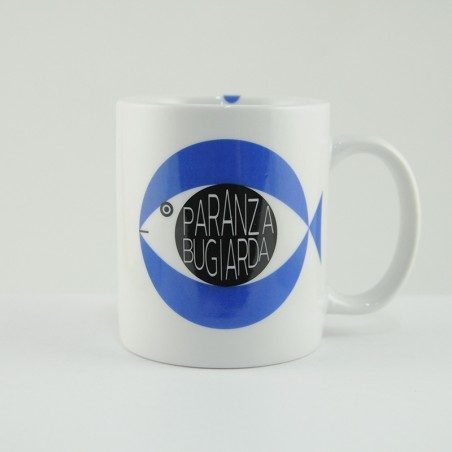 Mug tazza in porcellana con pesci Paranza Bugiarda