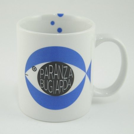 Mug tazza in porcellana con pesci Paranza Bugiarda