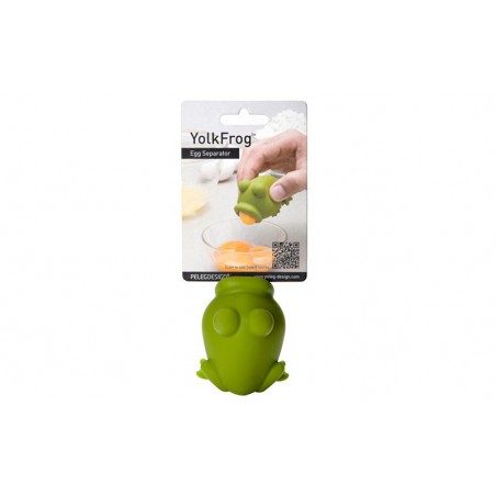 Separatore di tuorli Peleg Design YolkFrog verde Separatore di tuorli Peleg Design YolkFrog verde