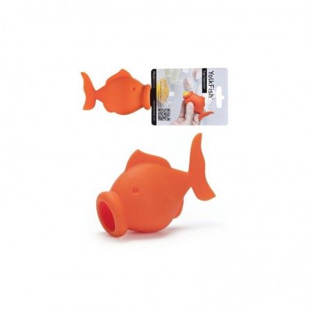 Separatore di tuorli Peleg Design YolkFish arancio Separatore di tuorli Peleg Design YolkFish arancio