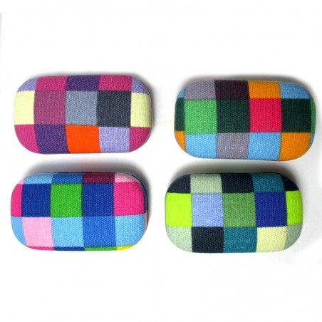 Custodia tascabile da viaggio Kikkerland Plaid Travel Case