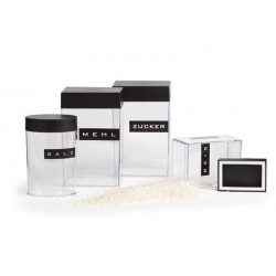 Contenitore trasparente tappo nero Olalà Cool Line 2