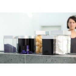 Barattolo rettangolare plastica Olalà Modern Line 2