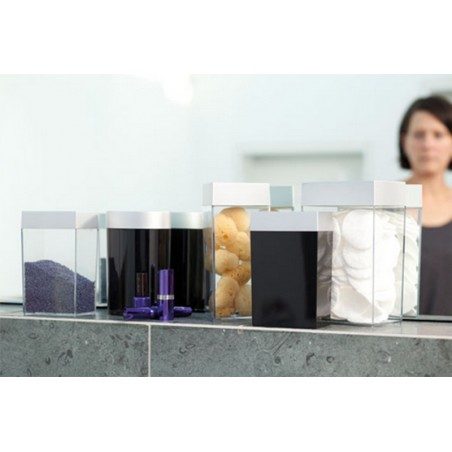 Barattolo rettangolare plastica Olalà Modern Line Barattolo rettangolare plastica Olalà Modern Line