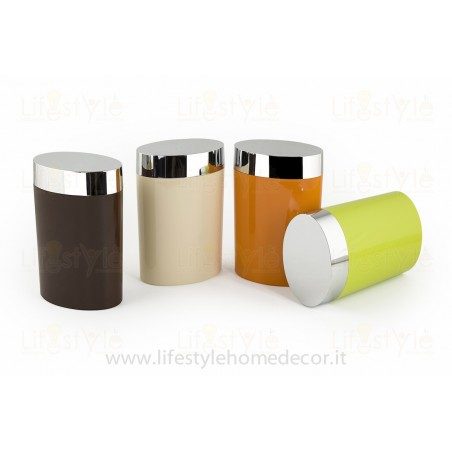 Barattolo contenitore ovale Olalà Premium Line Barattolo contenitore ovale Olalà Premium Line