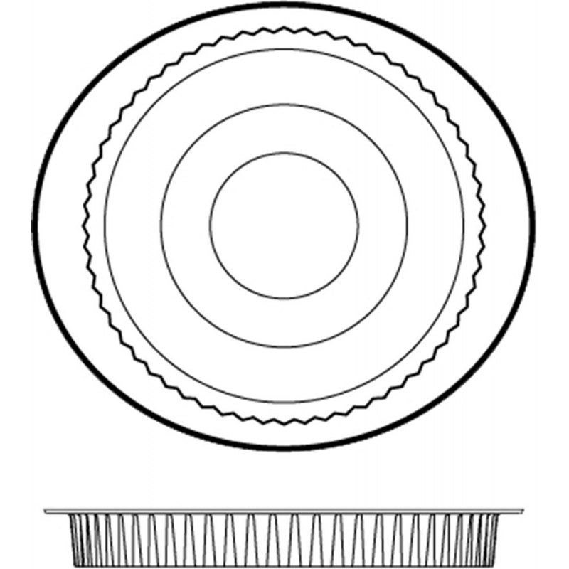 Stampo silicone crostata fondo rialzato Happyflex
