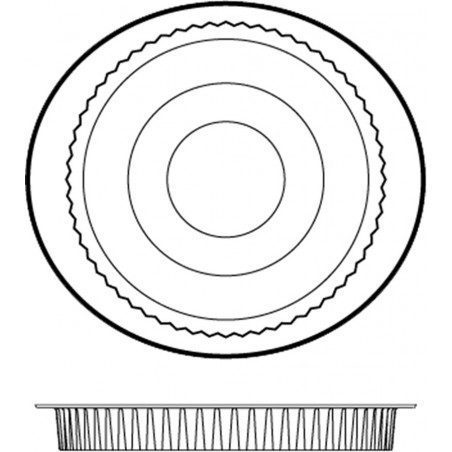 Stampo silicone crostata fondo rialzato Happyflex Stampo silicone crostata fondo rialzato Happyflex