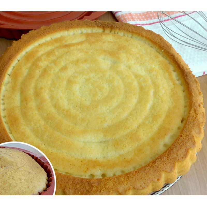 Stampo silicone crostata fondo rialzato Happyflex