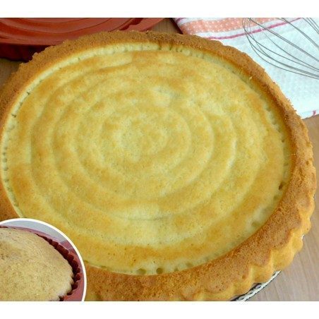 Stampo silicone crostata fondo rialzato Happyflex Stampo silicone crostata fondo rialzato Happyflex