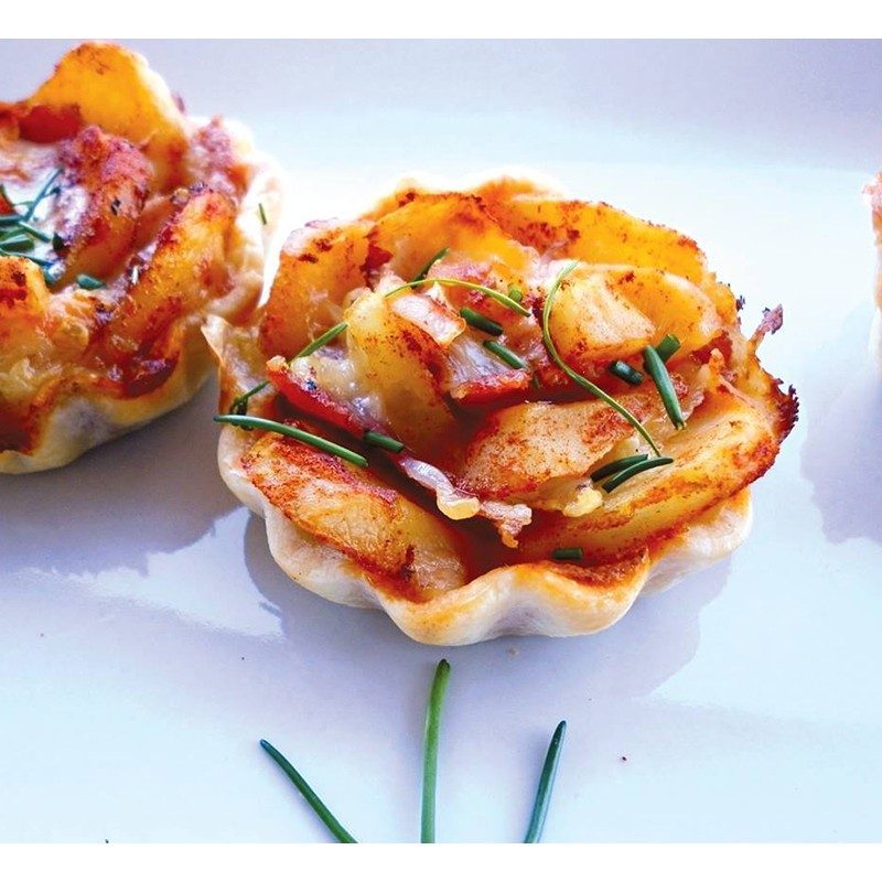 Set 4 stampi silicone mini tartellette Ø 8 cm Happyflex