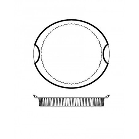 Set 3 stampi silicone crostatina Ø 12 cm Happyflex Set 3 stampi silicone crostatina Ø 12 cm Happyflex