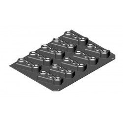 Stampo silicone 10 pezzi Happyflex Alcatraz