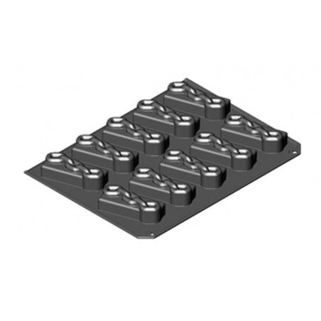 Stampo silicone 10 pezzi Happyflex Alcatraz Stampo silicone 10 pezzi Happyflex Alcatraz