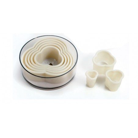 Set 8 coppapasta plastica Happyflex Fiore Set 8 coppapasta plastica Happyflex Fiore