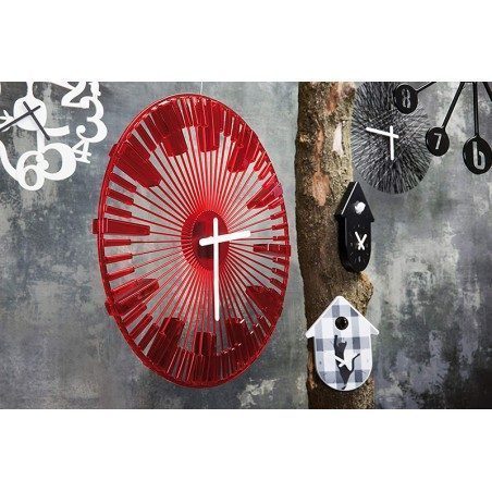 Orologio da parete Koziol Piano Orologio da parete Koziol Piano