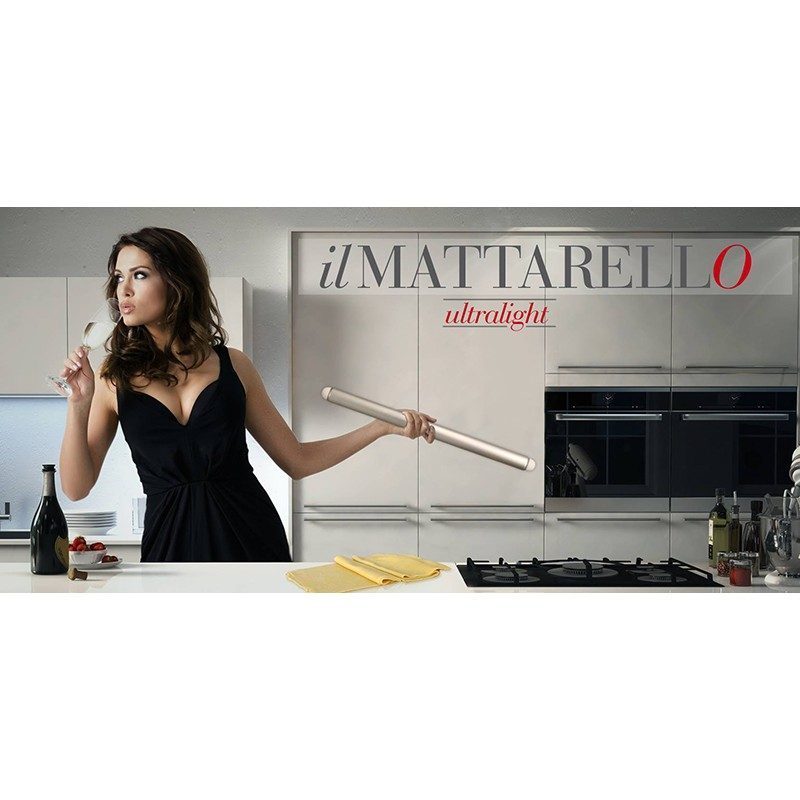 Mattarello in alluminio Il Mattarello Reallum