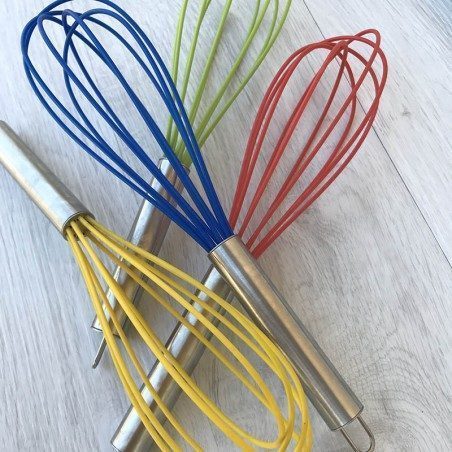 Frusta in acciaio e silicone Happyflex Frusta in acciaio e silicone Happyflex