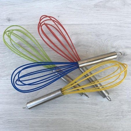 Frusta in acciaio e silicone Happyflex Frusta in acciaio e silicone Happyflex