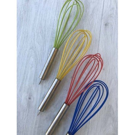 Frusta in acciaio e silicone Happyflex Frusta in acciaio e silicone Happyflex