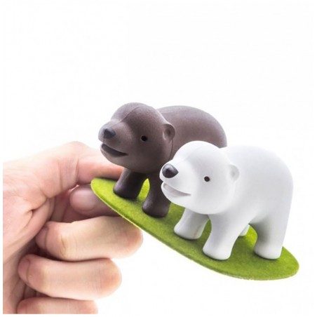 Set sale e pepe Qualy Brother Bear Salt and Pepper Shaker