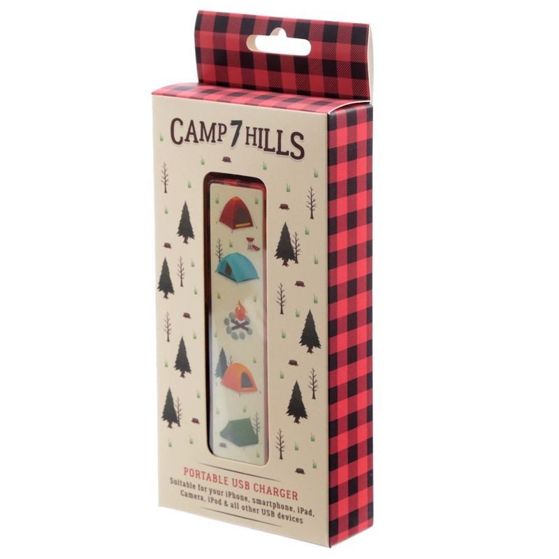 Portachiavi alimentatore portatile power bank Puckator Camping