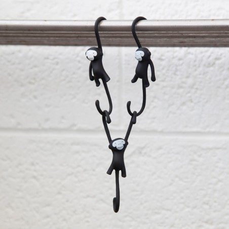 Set 3 ganci Monkey Business Just Hanging Set 3 ganci Monkey Business Just Hanging