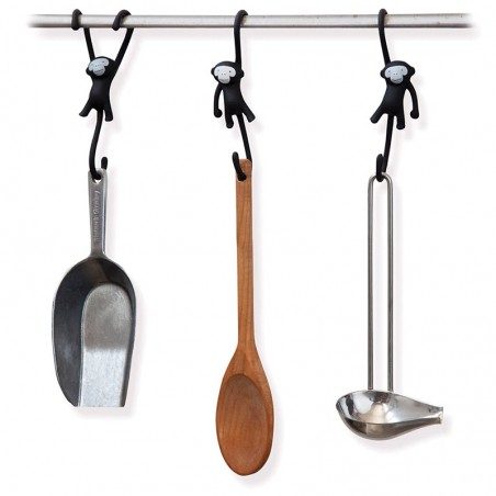 Set 3 ganci Monkey Business Just Hanging Set 3 ganci Monkey Business Just Hanging