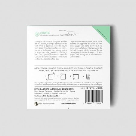 Cocktail monodose NIO Daiquiri
