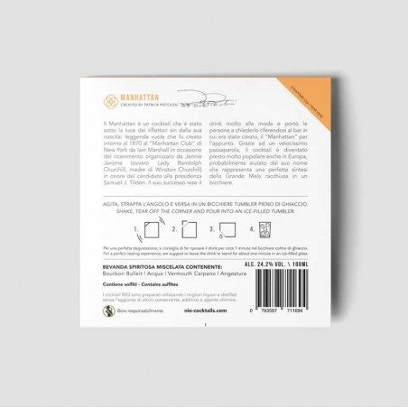 Cocktail monodose Nio Manhattan