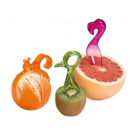 Set 3 utensili per frutta Koziol Fresh Vitamins