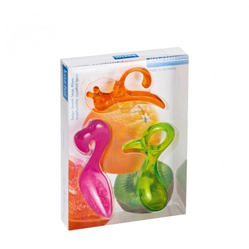 Set 3 utensili per frutta Koziol Fresh Vitamins