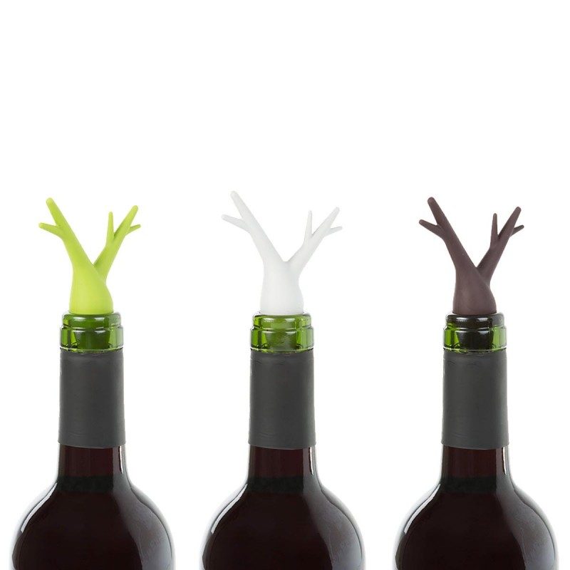 Set vino refrigeratore cavatappi e 2 tappi Koala Kit Forest