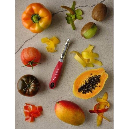 Pelaverdura e frutta a lama seghettata Microplane Professional Serrated Peeler Pelaverdura e frutta a lama seghettata Microplane Professional Serrated Peeler