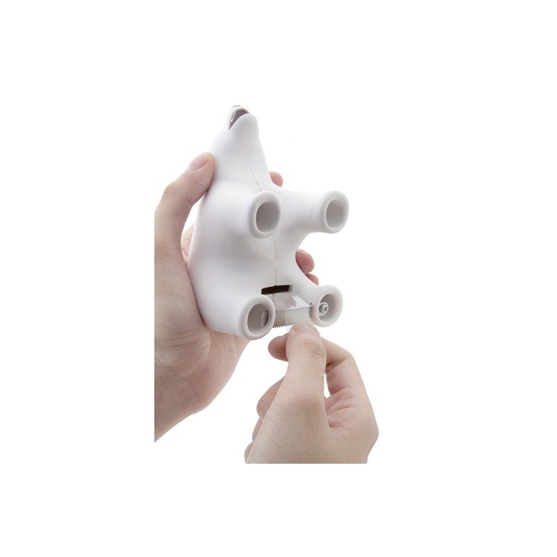 Porta nastro adesivo e graffette Qualy Polar Bear Tape Dispenser