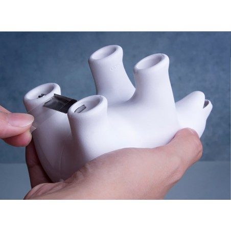 Porta nastro adesivo e graffette Qualy Polar Bear Tape Dispenser