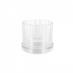 Set vaso e sottovaso da orchidee Orchitop Scoop Medium