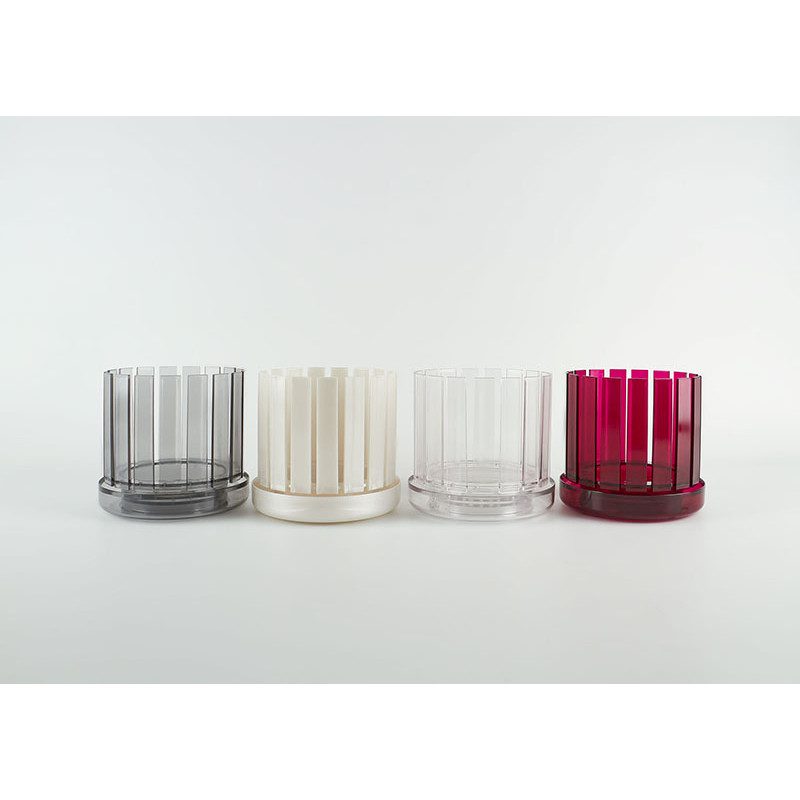 Set vaso e sottovaso da orchidee Orchitop Scoop Medium