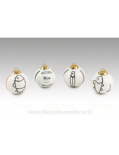 Palline di Natale Belin Pesci 2