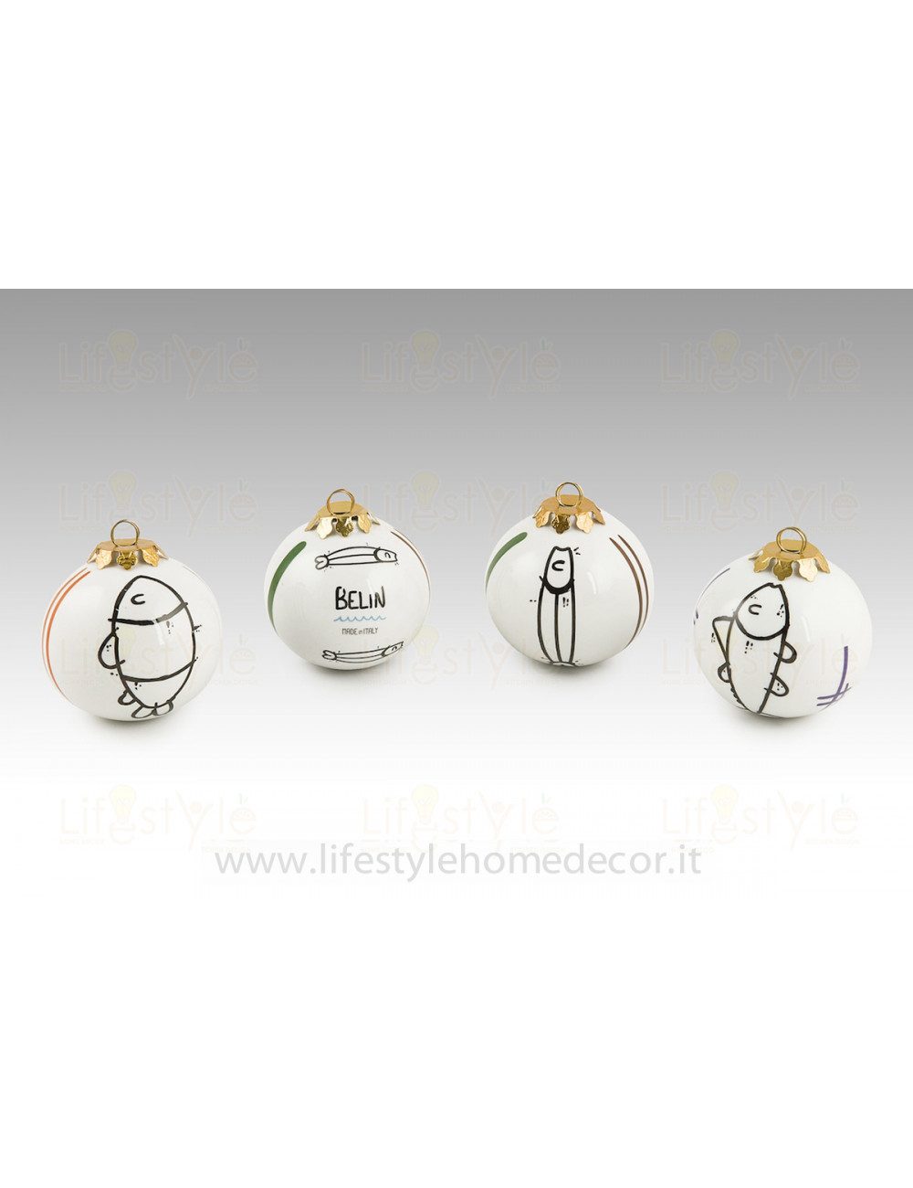 Palline di Natale Belin Pesci