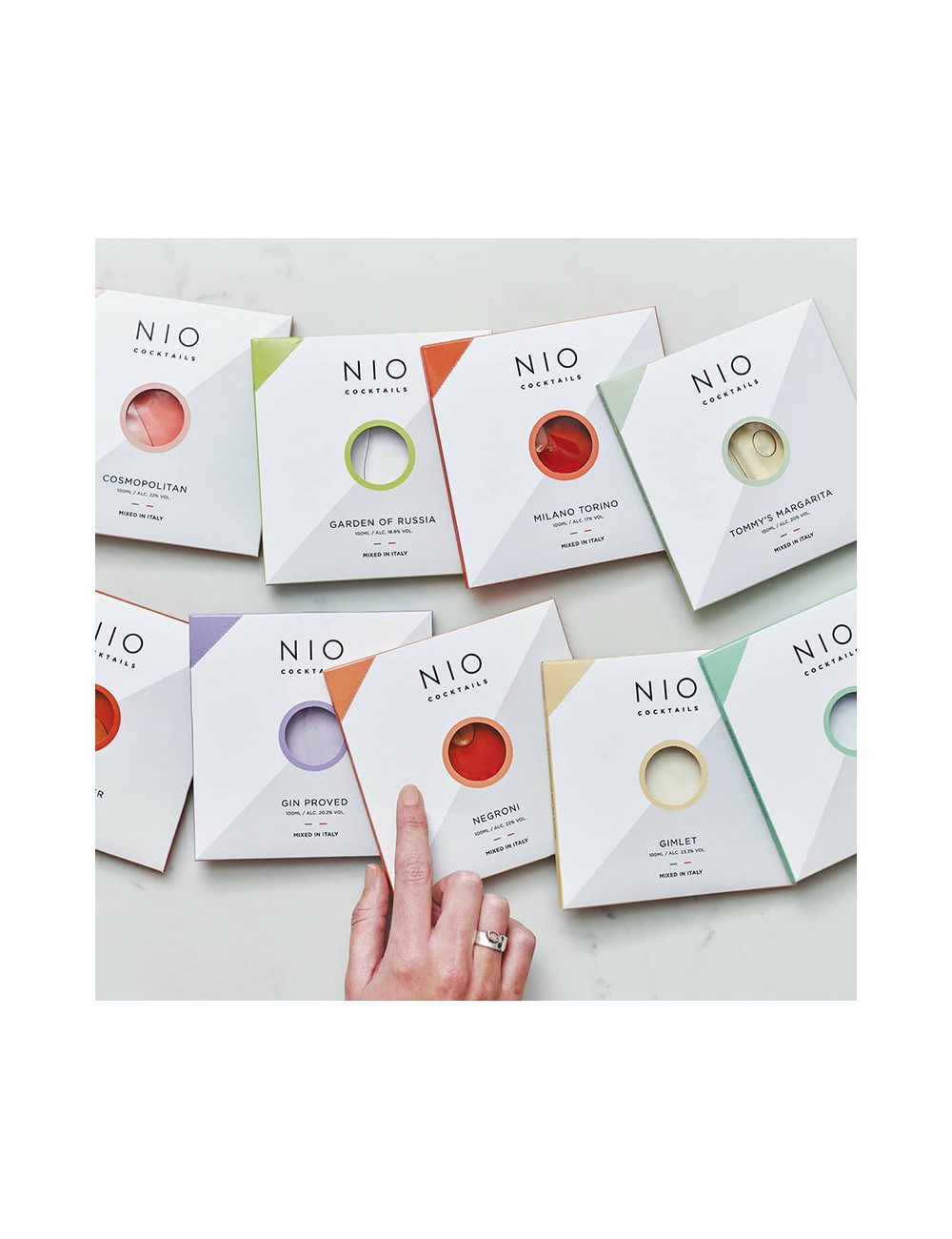 NIO Cockatil monodose - tre drink a sorpresa